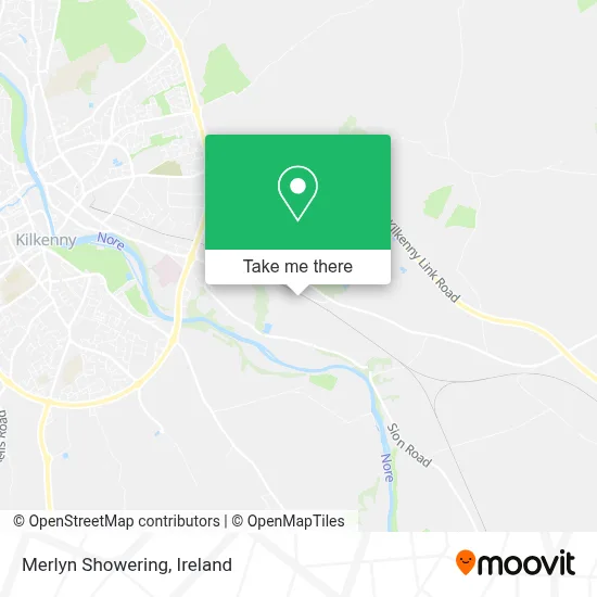 Merlyn Showering map