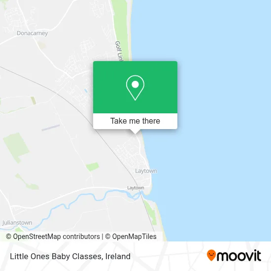 Little Ones Baby Classes map