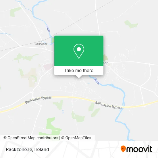 Rackzone.Ie map