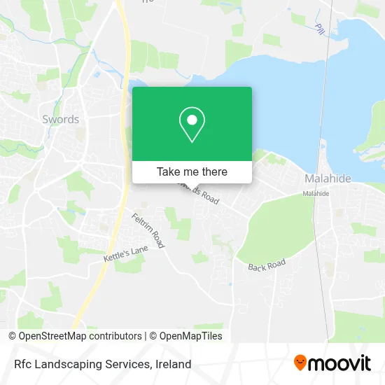 Rfc Landscaping Services map
