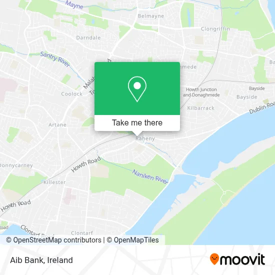 Aib Bank map