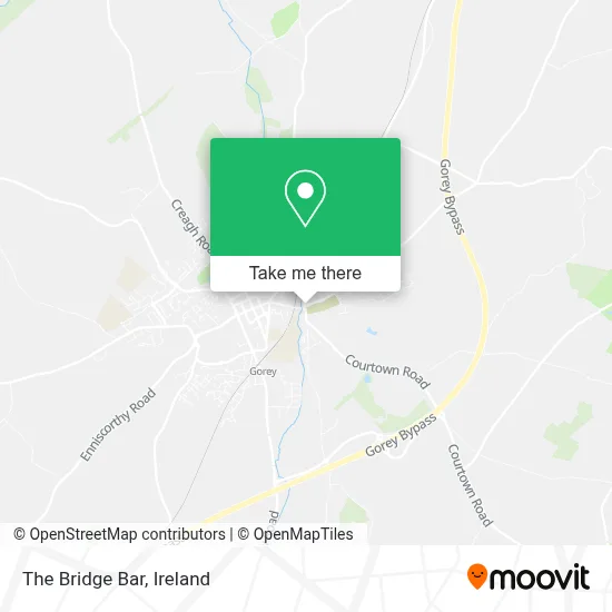 The Bridge Bar map