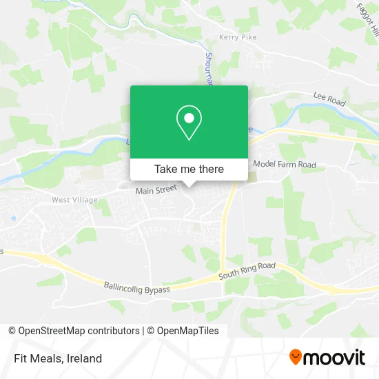 Fit Meals map