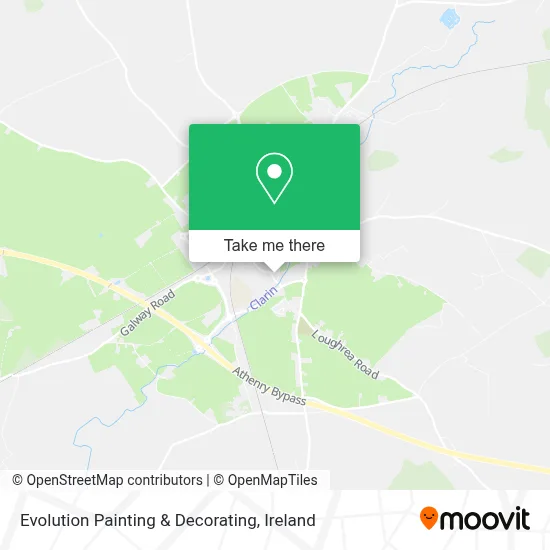Evolution Painting & Decorating map
