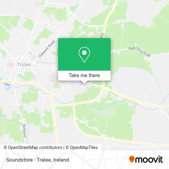 Soundstore - Tralee map