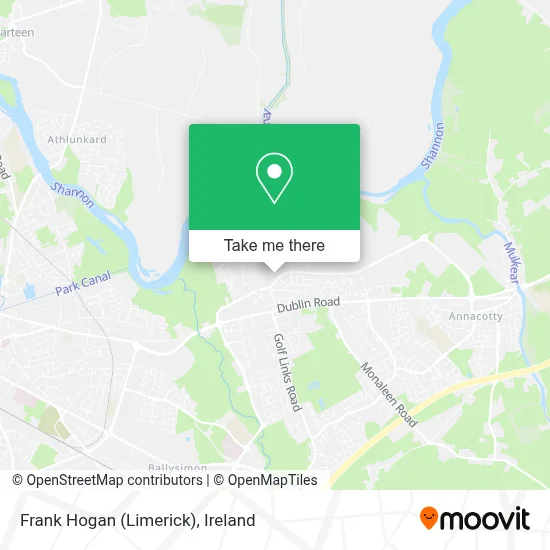 Frank Hogan (Limerick) map