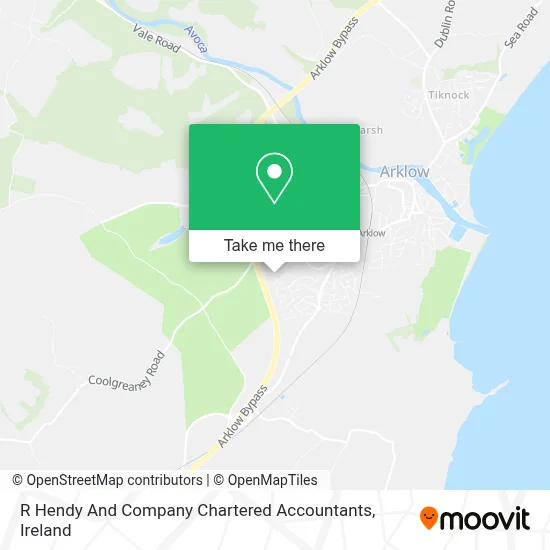 R Hendy And Company Chartered Accountants map