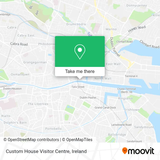 Custom House Visitor Centre map