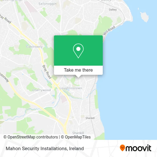 Mahon Security Installations map
