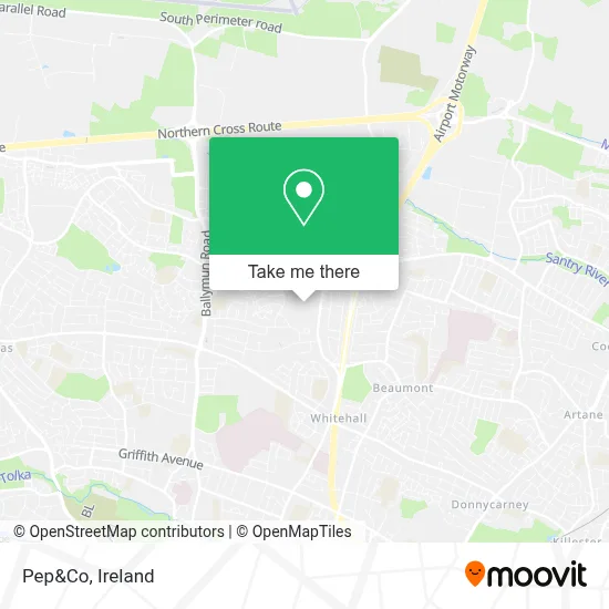 Pep&Co map
