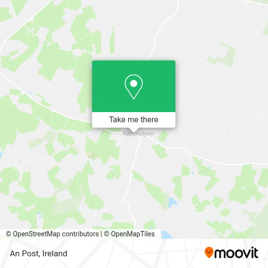 An Post map