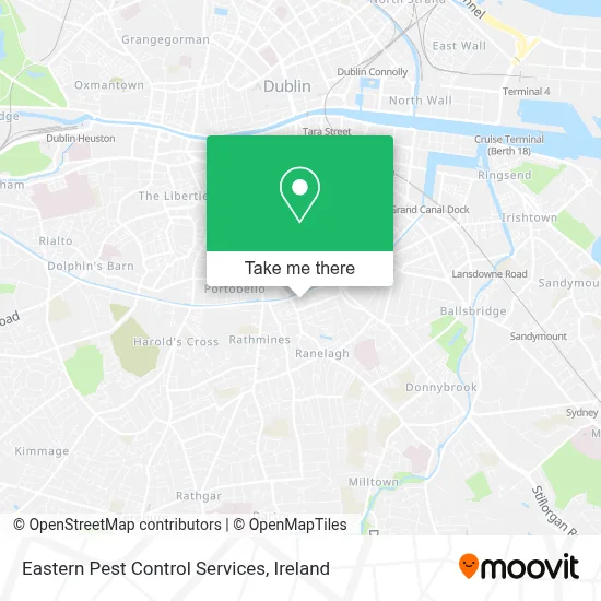 Eastern Pest Control Services map