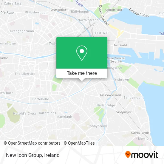 New Icon Group map