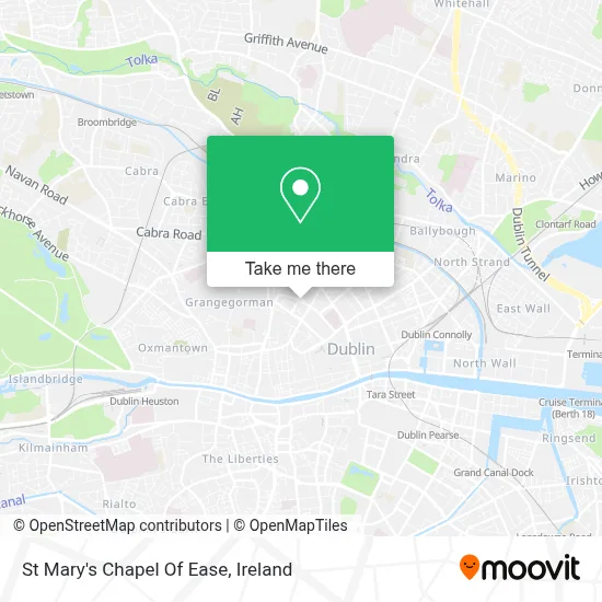 St Mary's Chapel Of Ease map