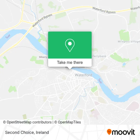 Second Choice map