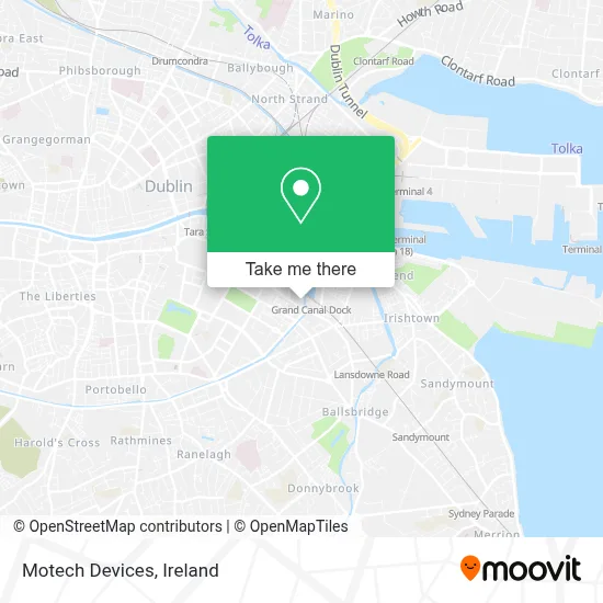 Motech Devices map