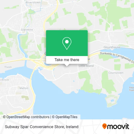 Subway Spar Convenience Store map