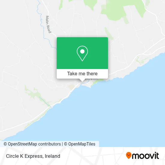 Circle K Express map