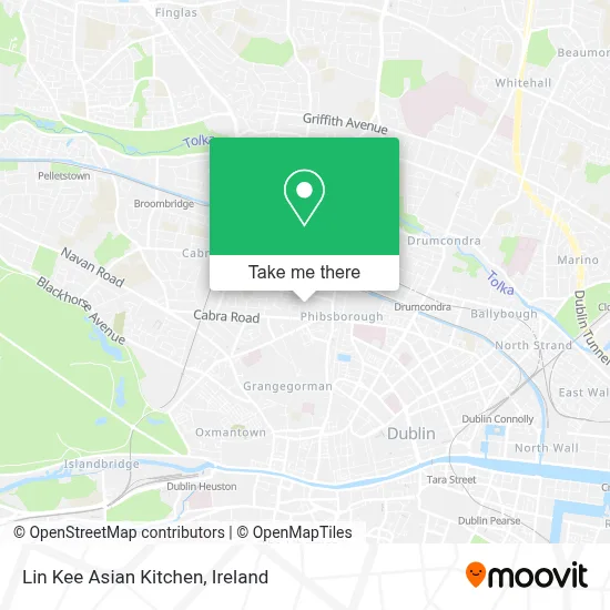 Lin Kee Asian Kitchen map
