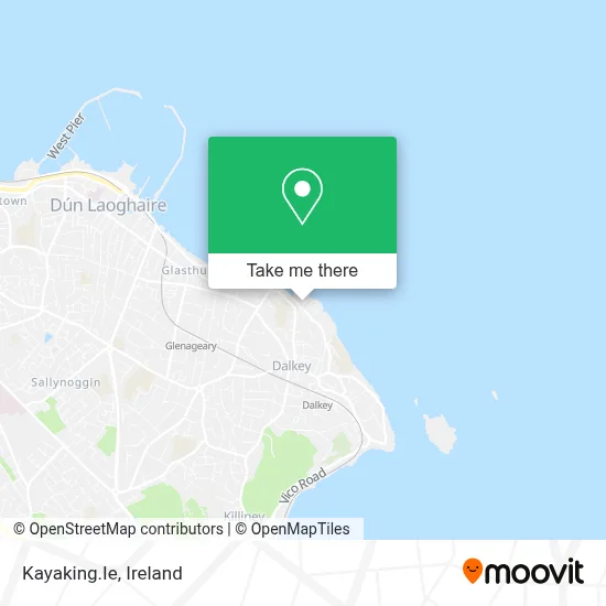 Kayaking.Ie map