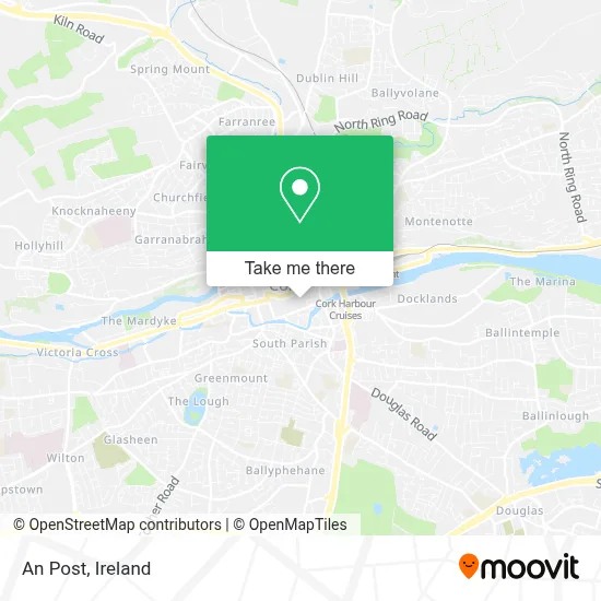 An Post map