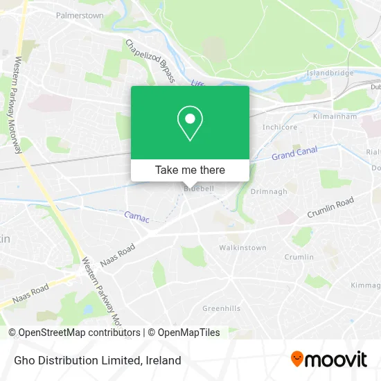 Gho Distribution Limited map