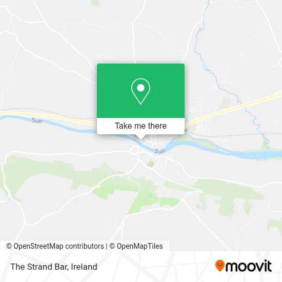The Strand Bar map