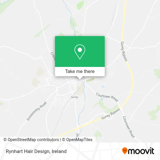 Rynhart Hair Design map