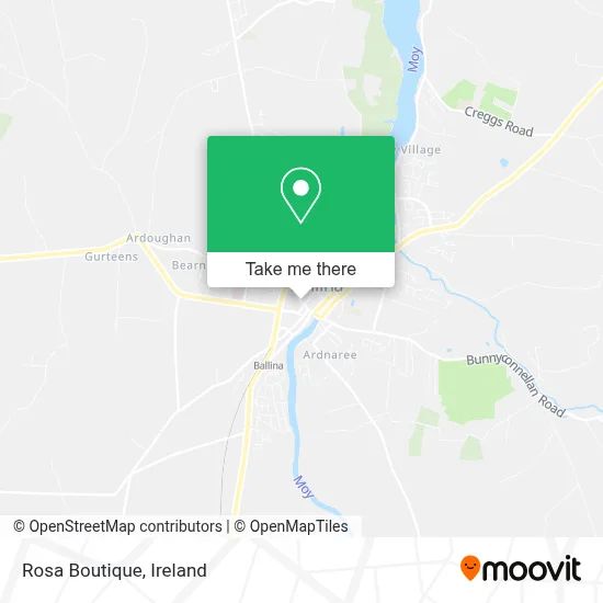 Rosa Boutique map