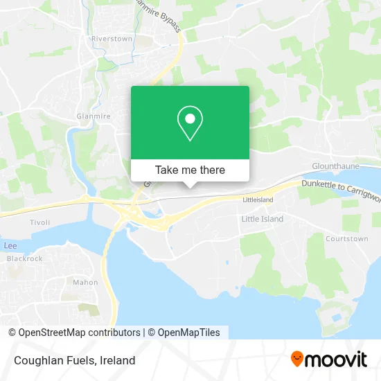 Coughlan Fuels map