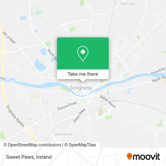 Sweet Paws map