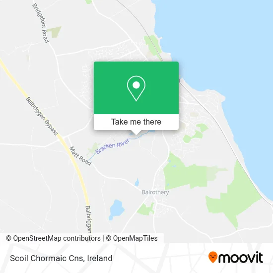 Scoil Chormaic Cns map