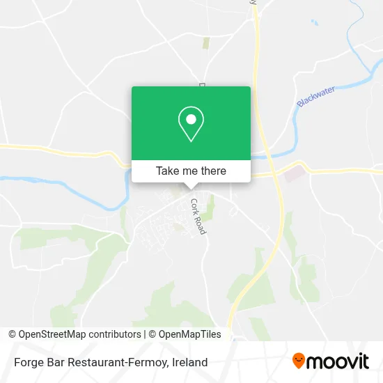 Forge Bar Restaurant-Fermoy map