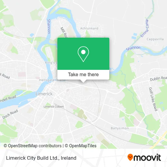 Limerick City Build Ltd. map