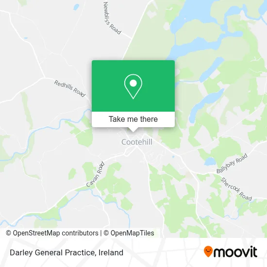Darley General Practice map