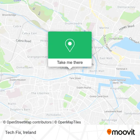 Tech Fix map