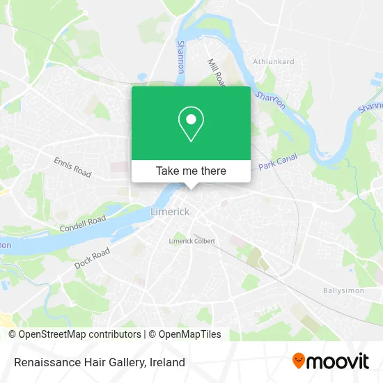 Renaissance Hair Gallery map
