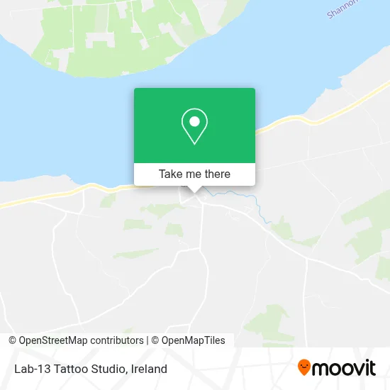 Lab-13 Tattoo Studio map