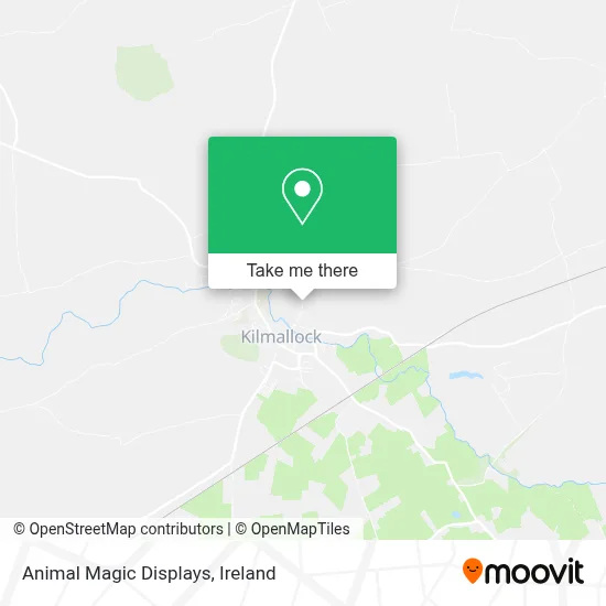 Animal Magic Displays map