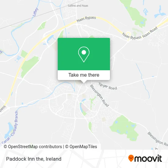 Paddock Inn the map