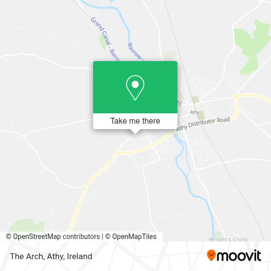 The Arch, Athy map