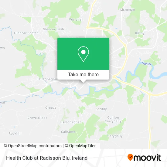 Health Club at Radisson Blu map
