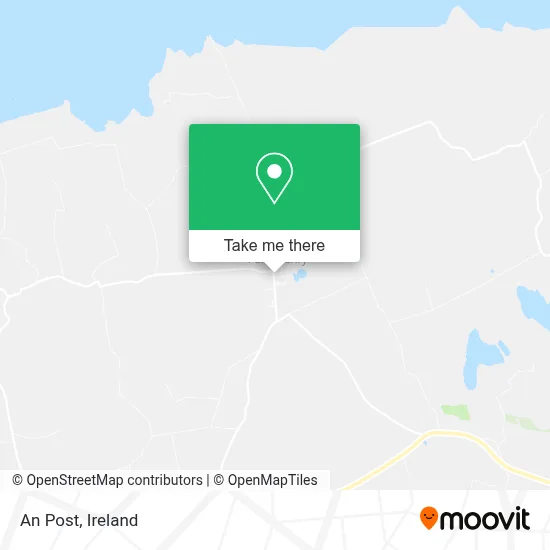 An Post map