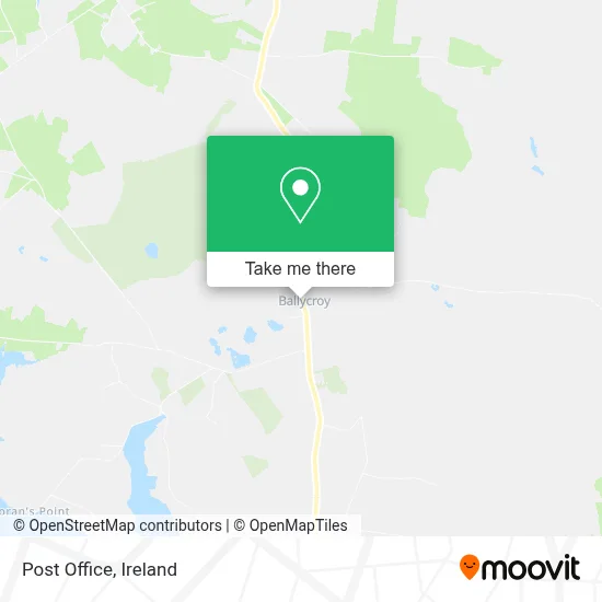 Post Office map