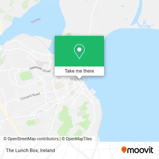 The Lunch Box map