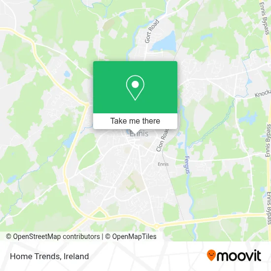 Home Trends map