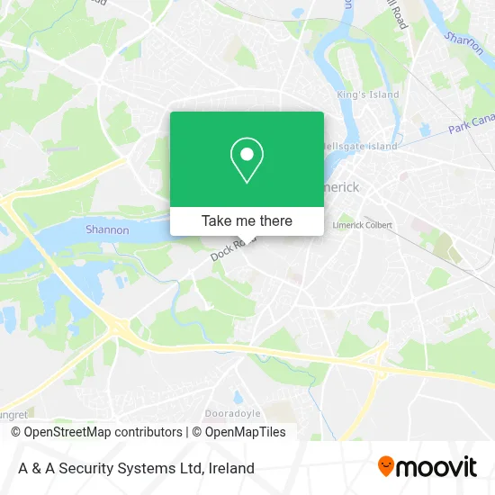 A & A Security Systems Ltd map
