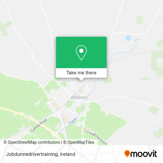 Jobdunnedrivertraining map