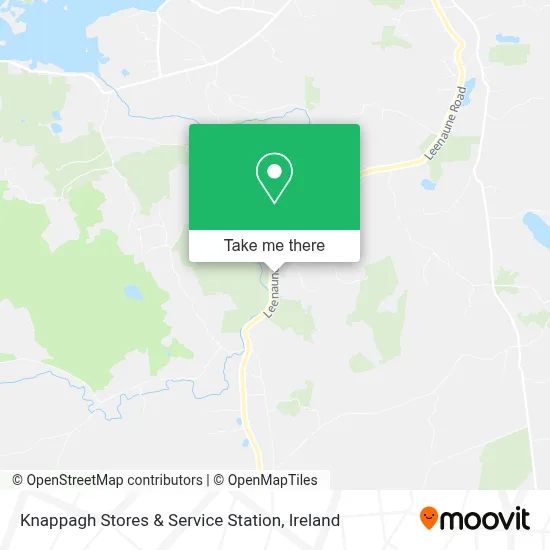 Knappagh Stores & Service Station map