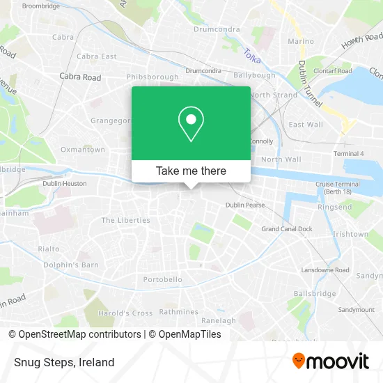 Snug Steps map